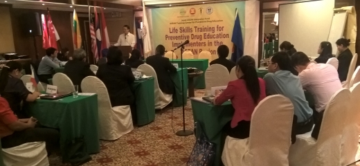 Life Skills Training for Preventive Drug Education Implementers in the ASEAN Region